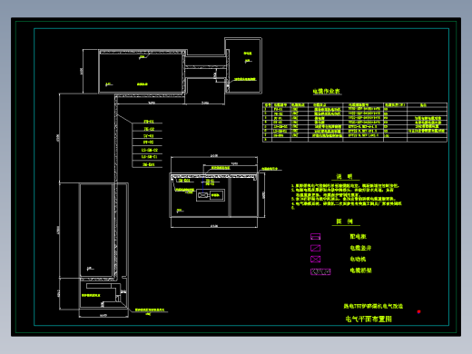 碎煤机配电移位图