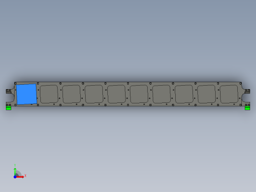 10组33片-166石墨舟三维模型前视缩略图