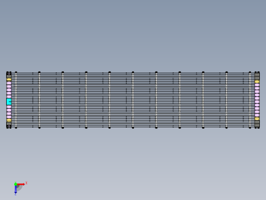 10组33片-166石墨舟三维模型俯视缩略图