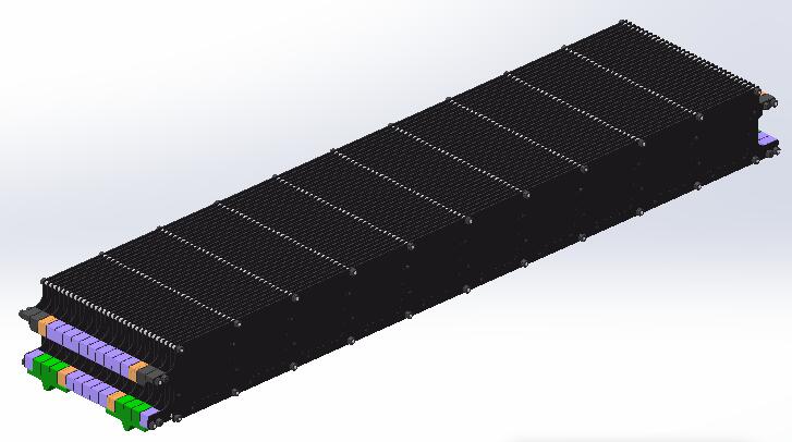 10组33片-166石墨舟三维模型