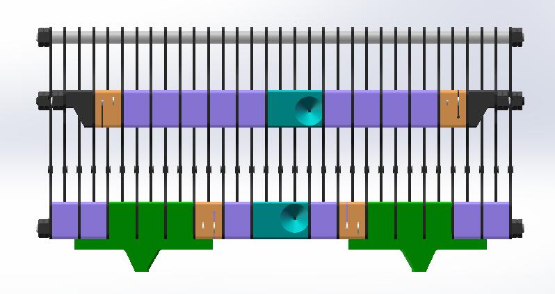10组33片-166石墨舟三维模型
