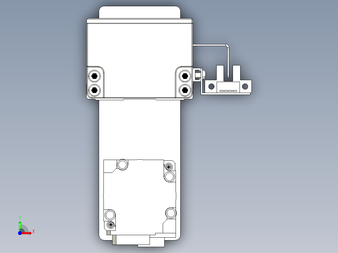 钢基模组-TPA-KSR-6005C-300A1-MP-H1S1前视图