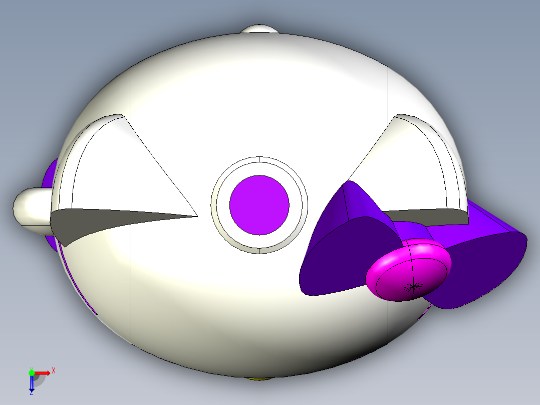 凯蒂猫皂液机俯视图