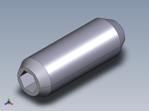 定位珠(重荷重)(內六角)2203-3D多系列多零件图纸模型