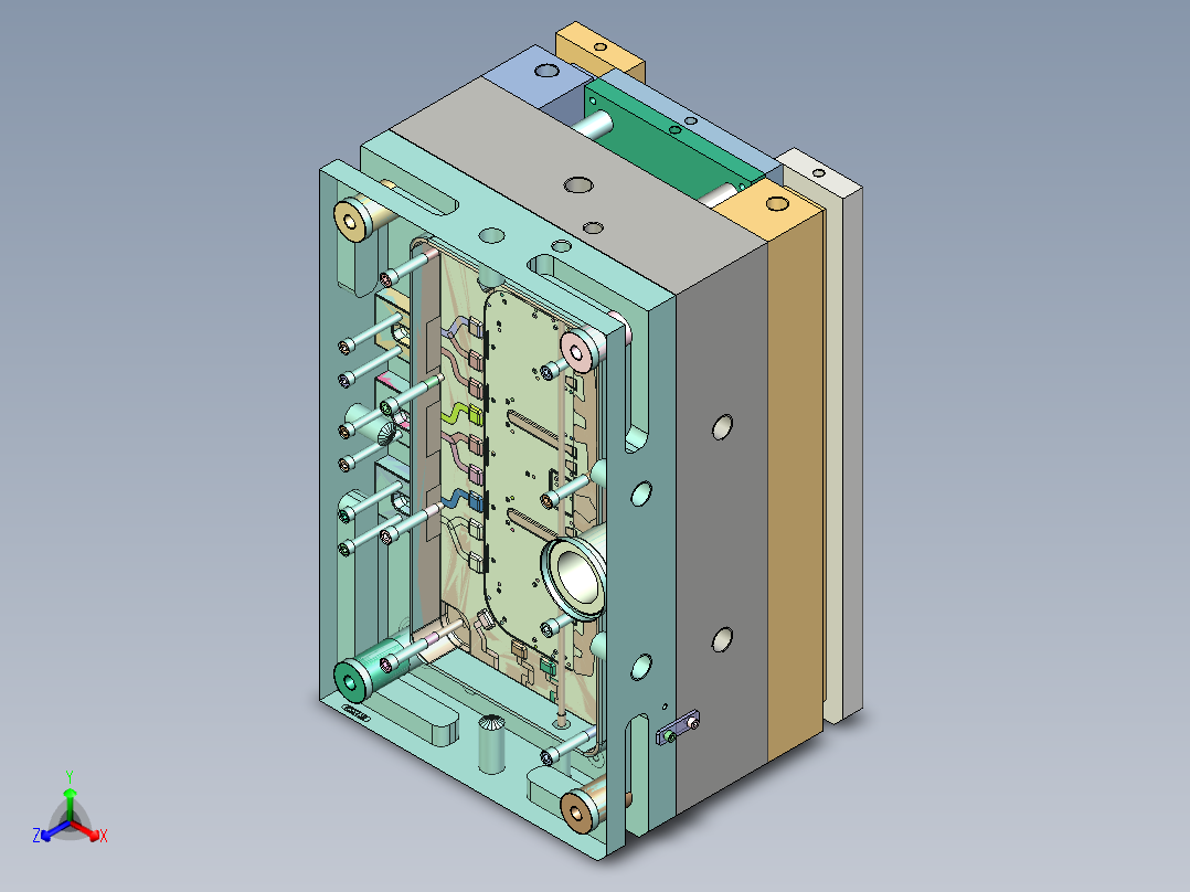 汽车中控面板（压铸模）