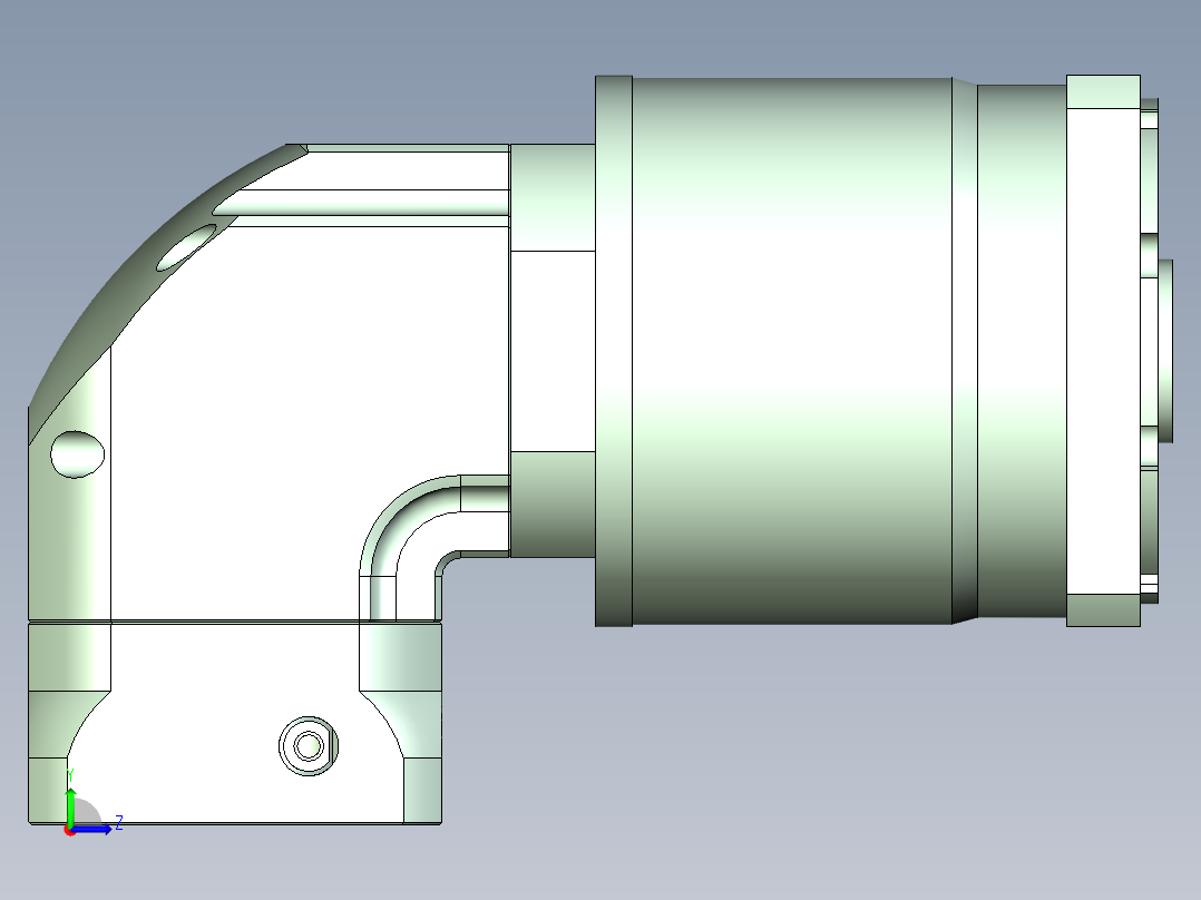 直齿孔ZPLF120-L3 19-70-90-M5左视图