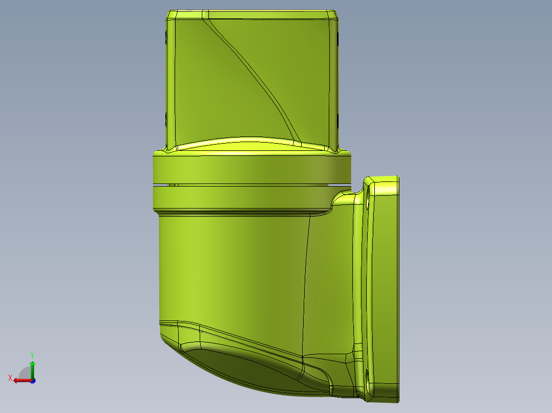 55-75-170垂直墙座.SLDASM后视图