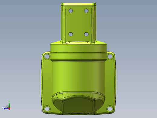 55-75-170垂直墙座.SLDASM右视缩略图