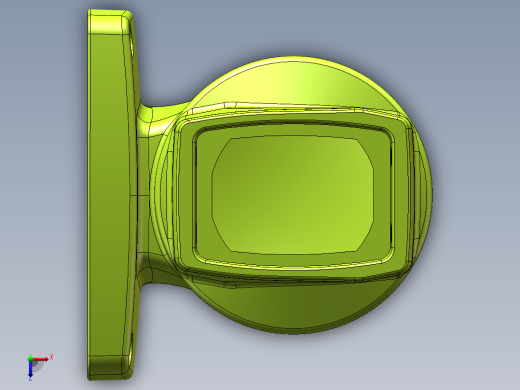 55-75-170垂直墙座.SLDASM俯视缩略图