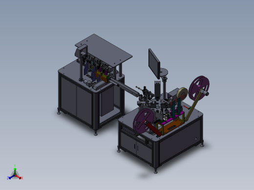 HDMI测试包装机(STP)正等轴测缩略图