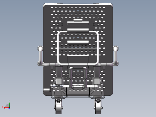 手摇升降坐椅后视缩略图
