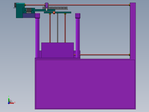 家具自动涂胶机前视缩略图