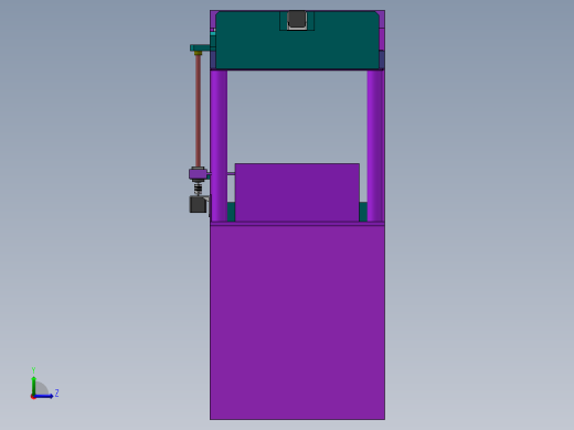 家具自动涂胶机左视缩略图