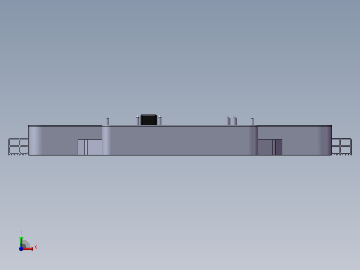 某车企新能源动力电池包前视缩略图
