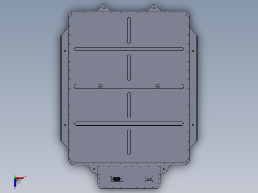 某车企新能源动力电池包俯视缩略图