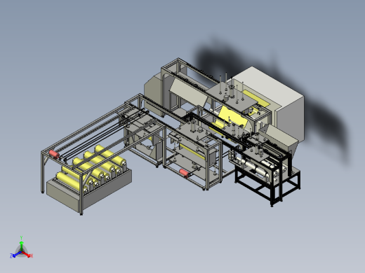 卷状料自动包膜机
