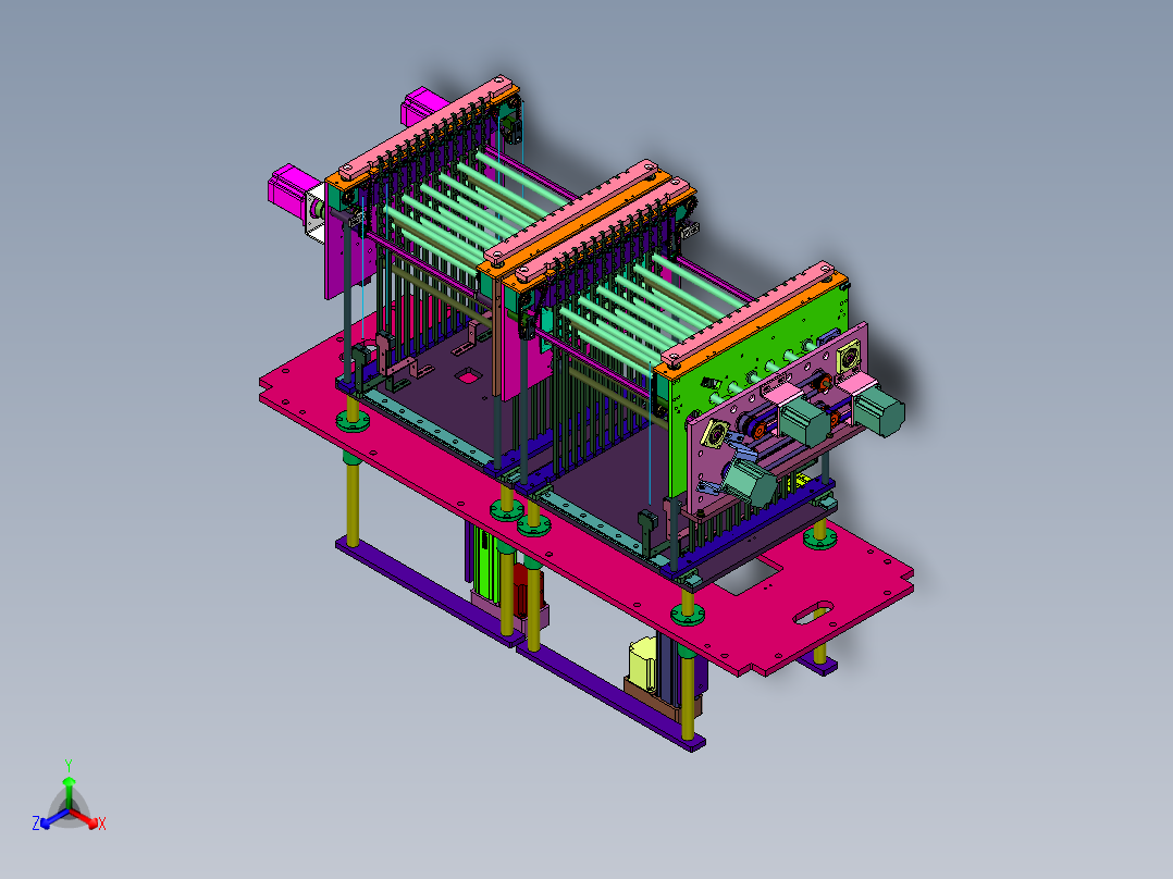 升降式电路板缓存装置