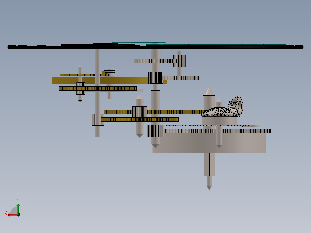 钟表、表(23)后视图