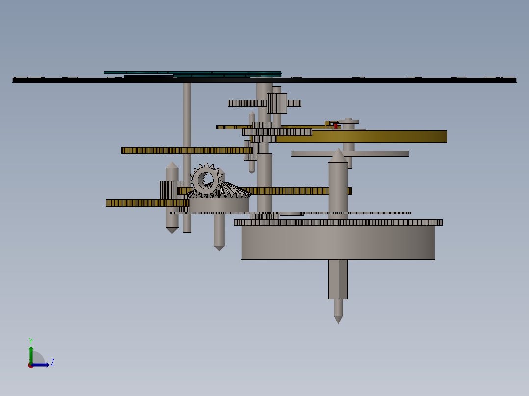 钟表、表(23)左视图