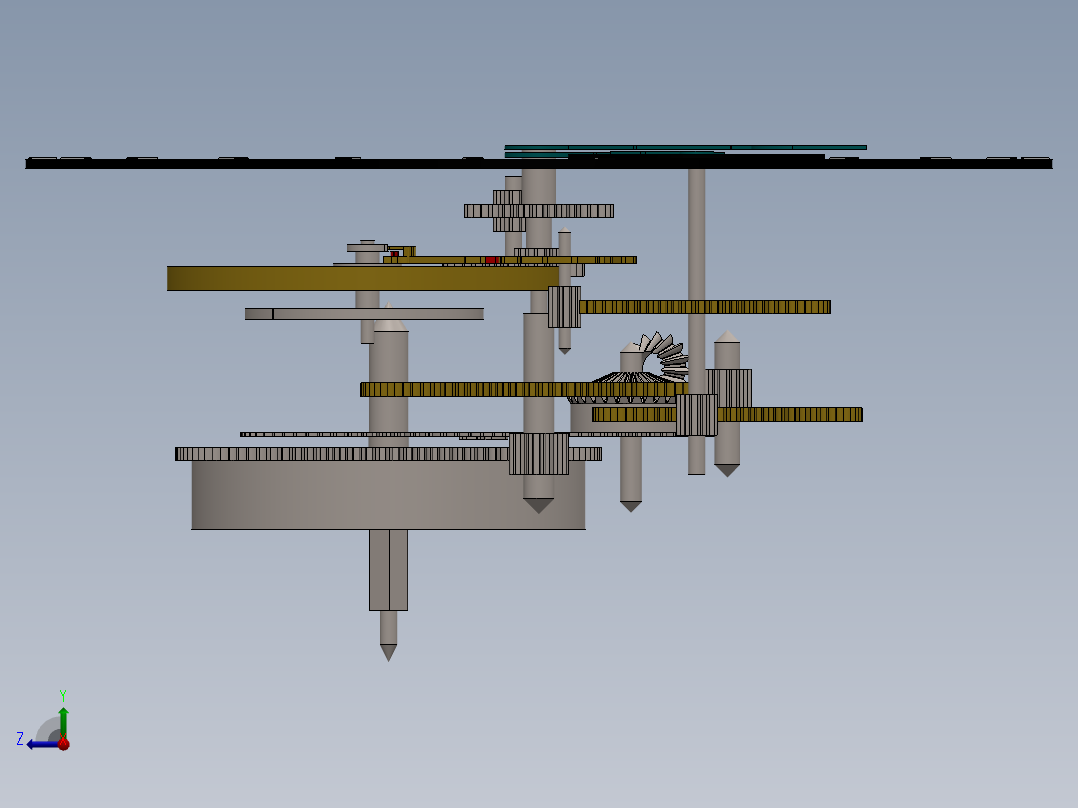 钟表、表(23)右视图