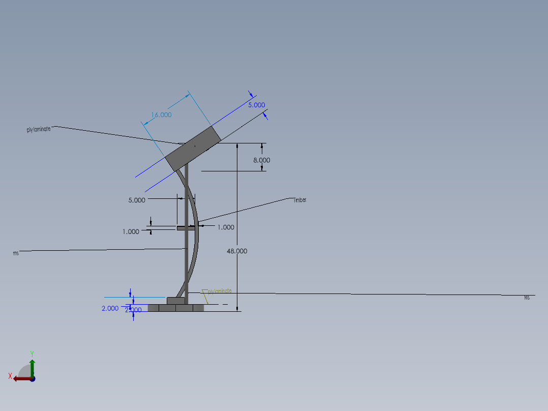控制台 操作台podium-模型格式为 2831-模型格式为 sw后视图