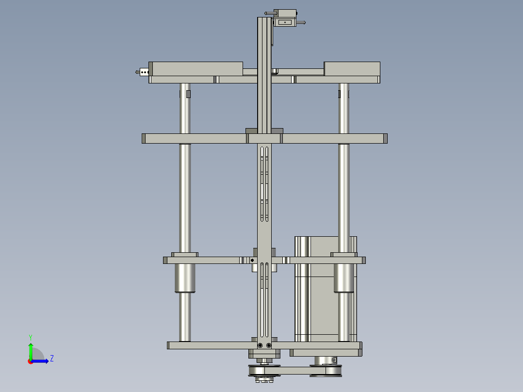 QQ-M03901-02-上料升降左视图