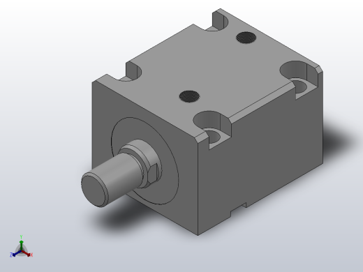 MPJ.Q 径向安装薄型油缸侧向安装薄型油缸侧向安装油缸[MPJ.Q-50-50-E]正等轴测缩略图