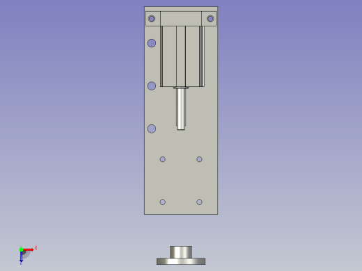 转盘固定装置俯视缩略图