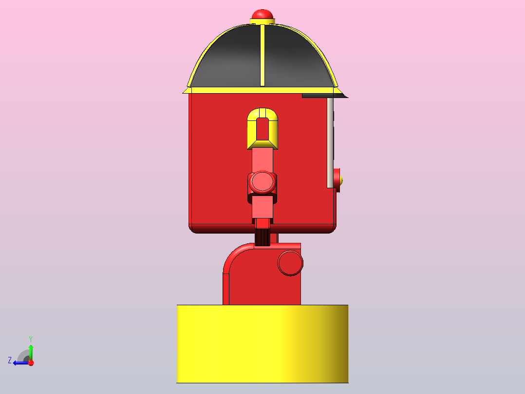 玩具车模型罗伊右视图