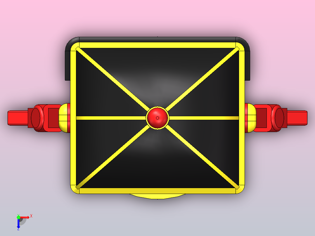 玩具车模型罗伊俯视图