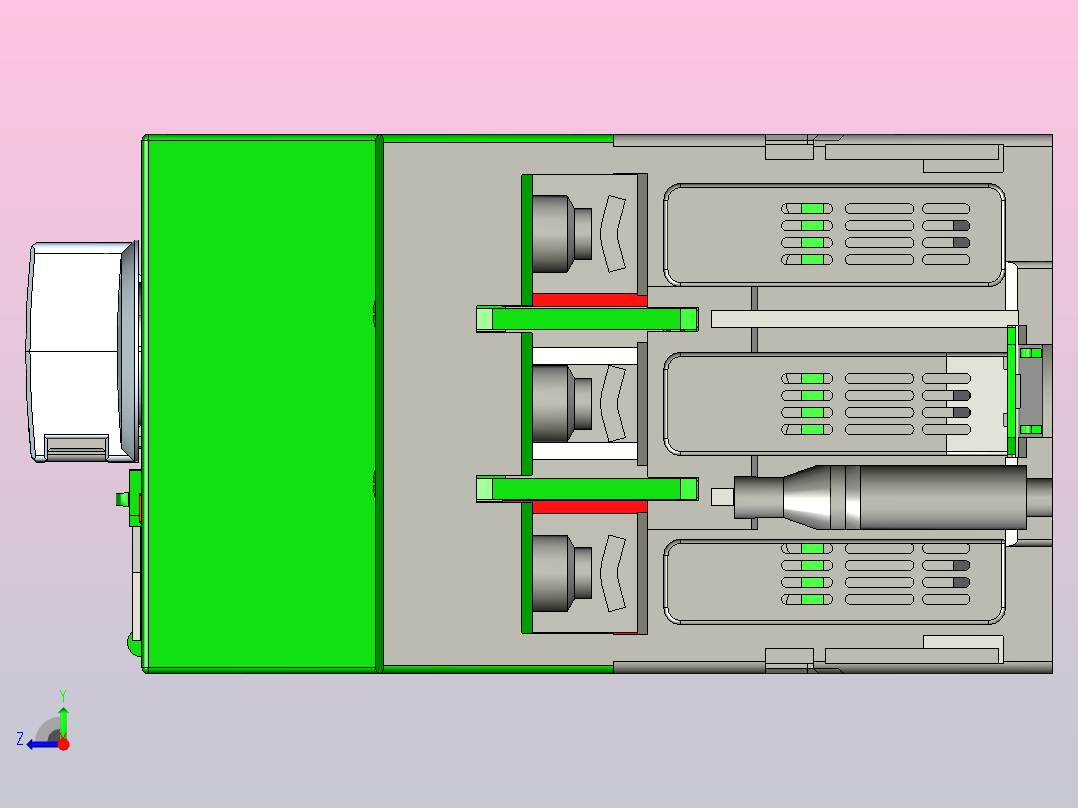 NS2-80交流电动机起动器三维模型202205右视图