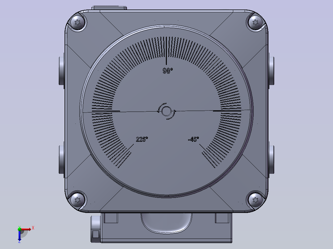 SICK 激光nano-1-0923俯视图