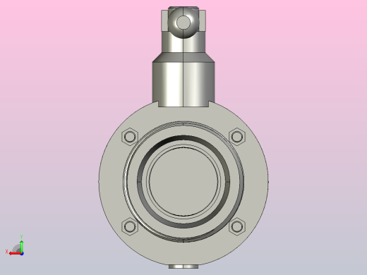 DDSX-05螺焊式手动蝶阀[DDSX-05-DN40]后视缩略图