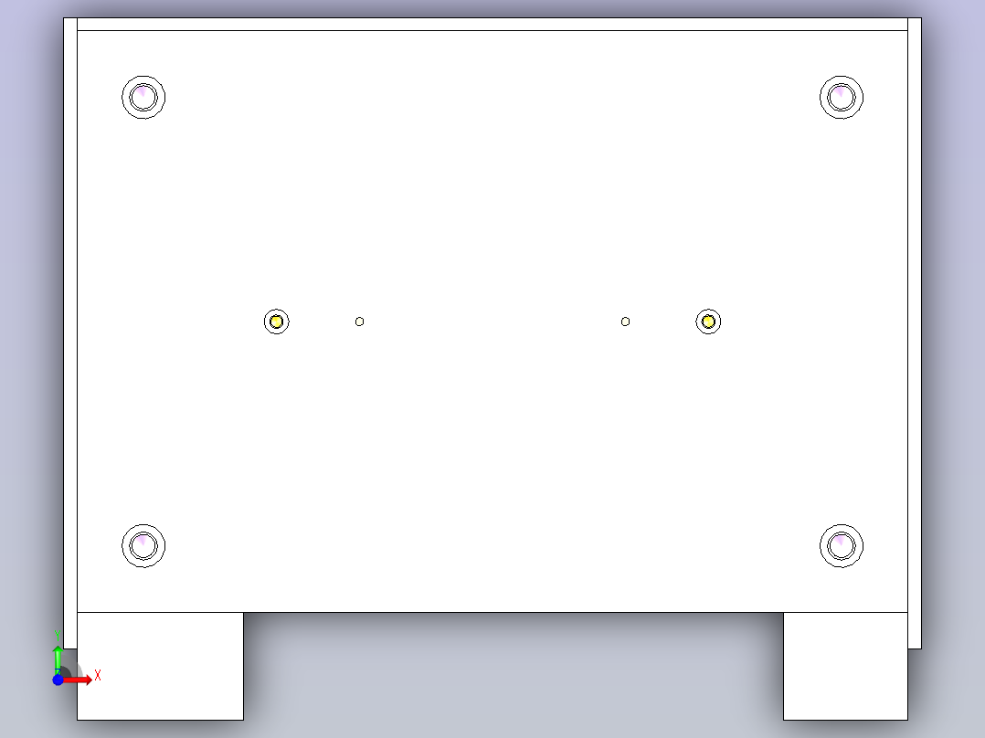 5T增压机3D数模前视图