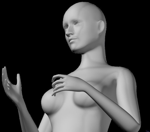 3D女性角色全身1快照1缩略图