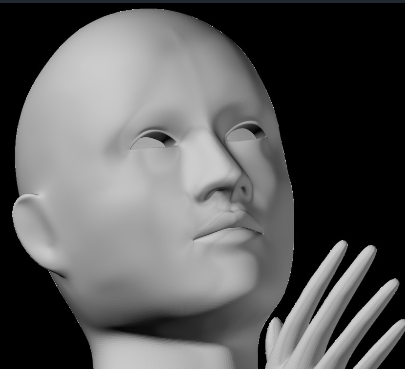 3D女性角色全身1快照1