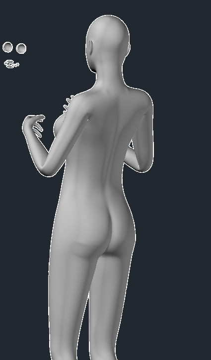 3D女性角色全身1快照1