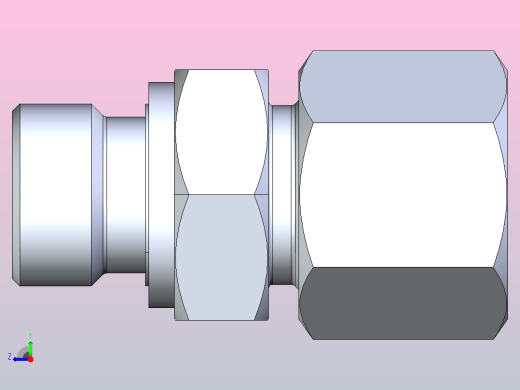 1CM-WD 1CM-WD 公制螺纹胶垫密封柱端[1DM-18-16WD-RN]右视缩略图