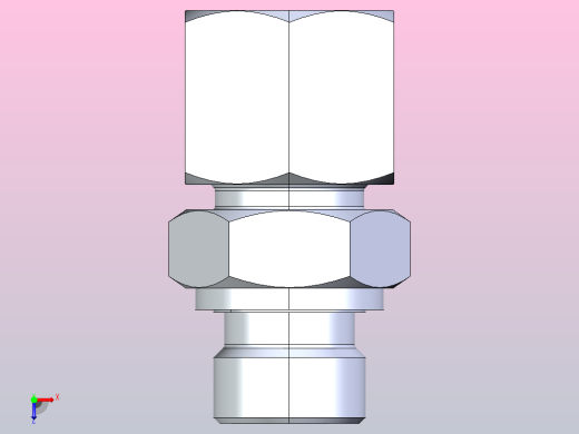 1CM-WD 1CM-WD 公制螺纹胶垫密封柱端[1DM-18-16WD-RN]俯视缩略图