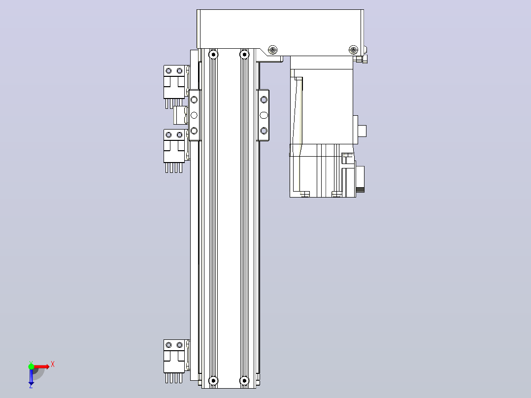 钢基模组TPA-KNR-4002C-200A1-MR-H1S2俯视图