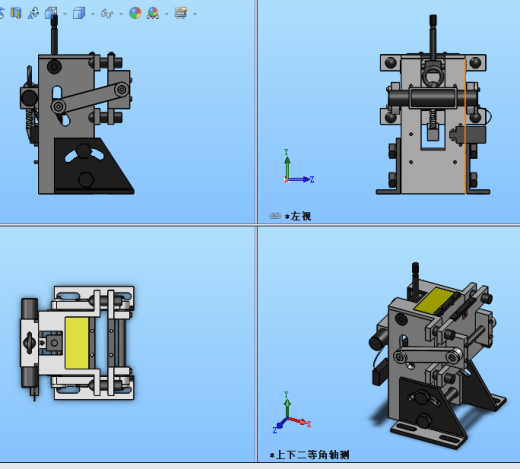 【电梯部件】OX-250电磁触发式夹绳器模型  共2种规格(2)缩略图