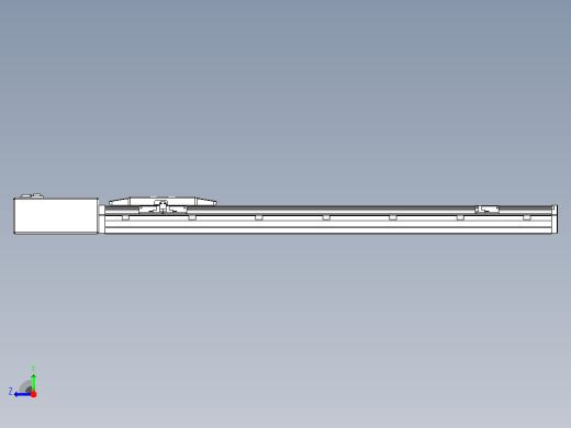 机器人皮带驱动直线轴TPA-GCB-150-P80-L700-QR-M75-N3右视缩略图