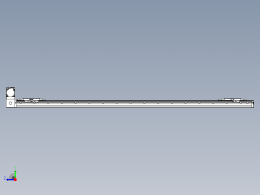 皮带直线轴双滑块型TPA-GCBS-120-P70-L625-LU-M20-N3右视缩略图
