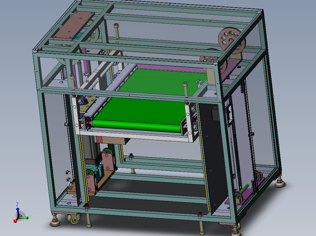 流水线气动升降机