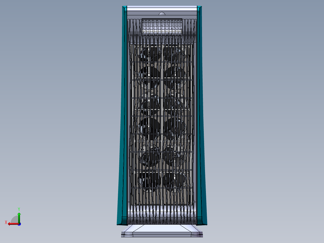 空气净化器11后视图