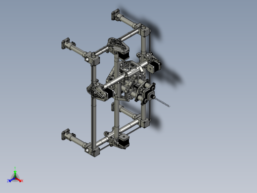 小型雕刻机工装结构