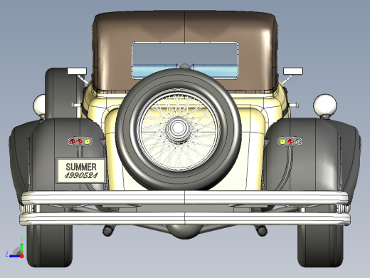迈巴赫老爷车右视缩略图