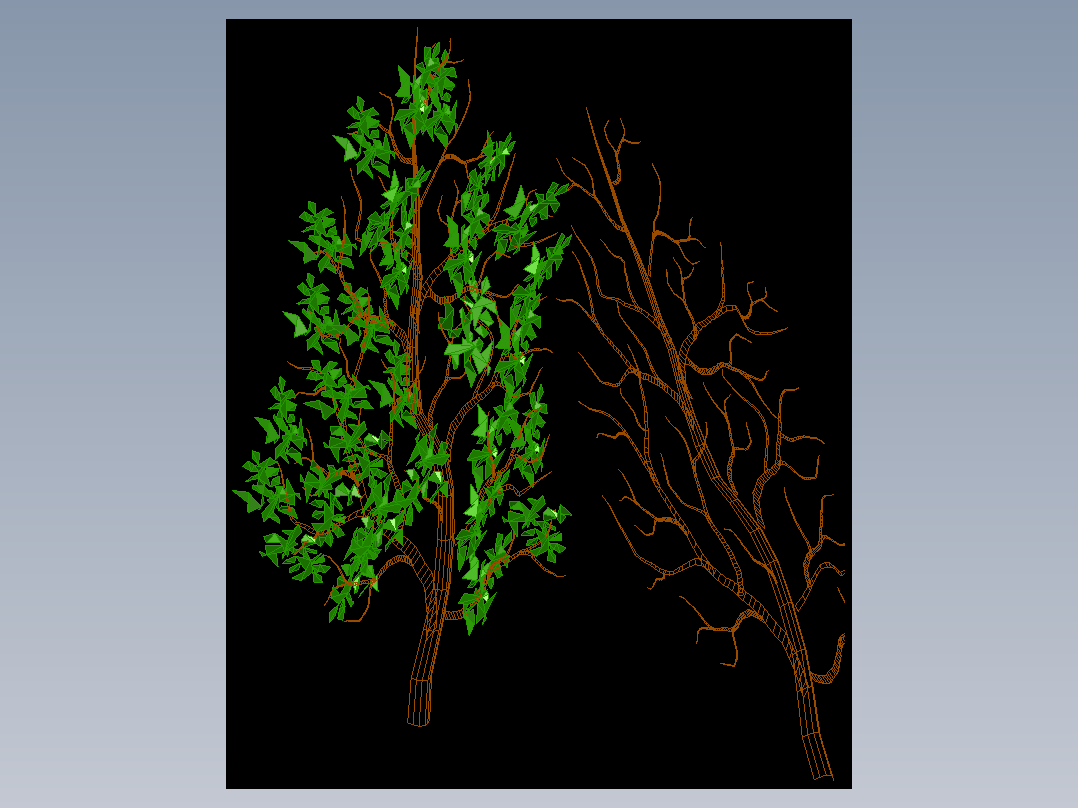 室内家具及植物三维模型十八-SU053