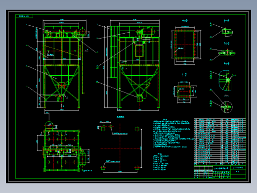 脉冲袋式除尘器套图免费下载