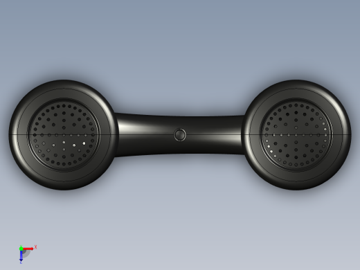 solidworks 听筒俯视缩略图